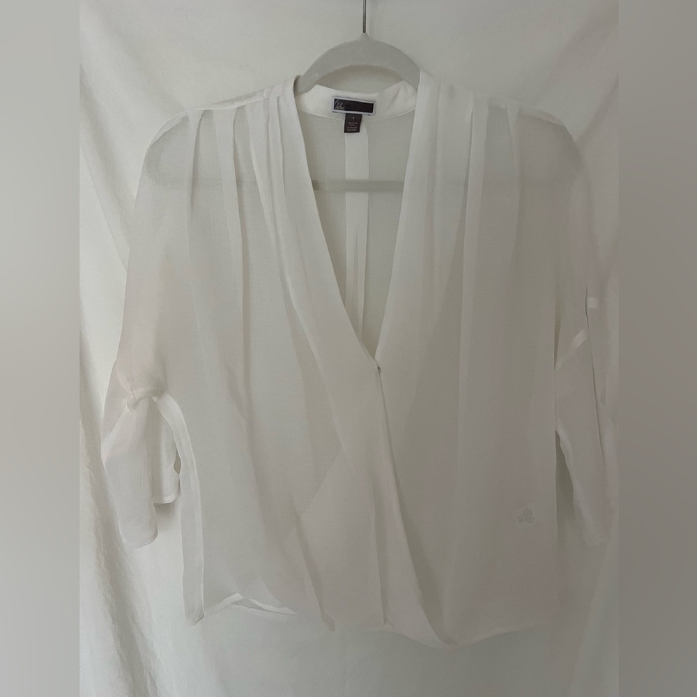 Elegant sheer blouse